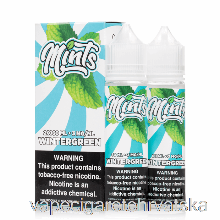 Vape Hrvatska Wintergreen - Mints Vape Co - 120ml 6mg